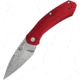 Case Westline Linerlock Folding Knife, 4.5in Closed, 3.2in, S35VN, Stonewash Drop Doint Blade, Red Stonewash Aluminum Handle, 36551