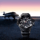 Casio G-Shock Gravity Master Men's Analog-Digital Watch, 55mm Case Diameter, Steel Bezel, Black Bio-based Resin Band, GRB300-1A, GRB300-1A