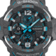 Casio G-Shock Gravity Master Men's Analog-Digital Watch, 55mm Case Diameter, Steel Bezel, Gray Bio-based Resin Band, GR-B300-8A2CR, GR-B300-8A2CR