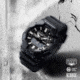 Casio G-Shock Mens Analog-Digital Movement Watch, 55 mm Case Diameter, Resin, Black, Bio-based Resin, GA-010-1A1CR