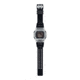 Casio G-Shock Mens Digital G-Glide w/Bluetooth Connect, 51 mm Case Diameter, Stainless Steel, Black, Bio-based Resin, GBX-100S-1CR