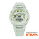 Casio G-Shock Mens Move Analog-Digital Watch w/Bluetooth Connect/Step Tracker, 49 mm Case Diameter, Resin, White, Bio-based Resin, GBA-950-7ACR