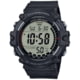 Casio Outdoor Classic 10-Year Battery Digital Watch w/Resin Strap - Men's, Black, One Size, AE1500WH-1AV