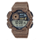 Casio Outdoor Fishing Timer Digital Watch w/Dual Time, Moon Graph, Stopwatch, 3 Alarms, 10-Year Battery Life - Mens, Tan, One Size, WS-1500H-5AV
