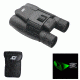 10x32mm Day/Night Green Laser Roof Prism Binocular and Case,Black