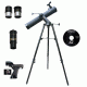 Cassini 800mm X 80mm Astronomical TRACKER Telescope, Charcoal C-80080TR