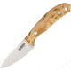 Casstrom Safari Stabalized Curly Birch Fixed Blade Knife, 2.5in, Standard Edge, Satin, Curly Birch Handle CI10618