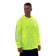 CAT Hi-Vis UDF Hooded Banner L/S Tee - Men's, Hi-Vis Yellow, L, 1510568-12130-L