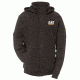 Caterpillar Flame Resistant Full Zip Sweatshirt With Removeable Hood, FR Black, Large 1910015-95G-L