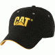 Caterpillar Trademark Microsuede Cap, Black, One Size W01434-016-OS