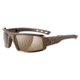 Cebe S'Sential Single Vision Rx Sunglasses Deep Dark Brown Frame, CBSENT3