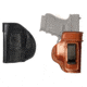 Cebeci Arms Glock Leather IWB Holster Reinforced Mouth 20799, Black, Tan
