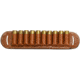 Cebeci Arms Holster Leather Shot Shell Slide Closed Bottom 10 Shells, Tan 41037
