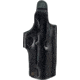 Cebeci Arms Leather 4-Way Holster for 1911 &amp; All Clones w/rail 5in Barrel, Black, Right Hand, 20564RB66