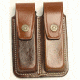 Cebeci Arms Leather Double Magazine Case Tan 61136, Tan 61136T