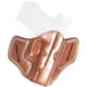 Cebeci Arms Leather Pancake Combat Grip Holsters, Ruger LCP, Right, Tan, 20825RT51