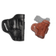 Cebeci Arms Remington Leather Reinforced Combat Grip Belt Holster 20724, Black, Tan