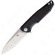 CH Knives Carbon Fiber Framelock Folding Knife, Carbon fiber handle with satin finish titanium bac, CH3004