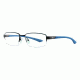 Champion 2010 Bifocal Prescription Eyeglasses - Frame BLACK/BLUE CU201001