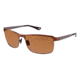 Champion 6024 Sunglasses - Frame MATTE BROWN, Lens Color Brown CU602402