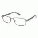 Champion Eyes 1004 Eyeglass Frames - Frame MATTE GUN, Size 55/18mm CU100401