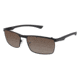 Champion Eyes 6025 Single Vision Prescription Sunglasses CU602502 - Frame Color Shiny Black