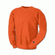Champion Mens Powerblend Eco Fleece Crew Sweatshirt, Orange, Medium S600 M ON