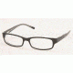 Chaps CP3002 SV Prescription Eyeglasses - Chaps CP3002 SV Prescription Eyeglasses - Black/Crystal Non-Rx Lens Frame / 54 mm Prescription Lenses, 541-5416