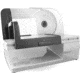 Chefs Choice EdgeCraft Model E615 Premium Electric Food Slicer - 7 Blade, 100 Watts, Die Cast Body, Aluminum Food Pusher, Adjustable Thickness Control, Aluminum, 7in, SLE615SS13
