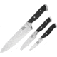 Chicago Cutlery Armitage Triple Set Knife, Black polymer handle, 1132353