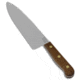 Chicago Cutlery Chicago Cutlery Chefs Knife Brown Walnut 8.00" Stonewash, Wood, Stainless Steel, adult, BHQ-41622