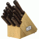 Chicago Cutlery Walnut Tradition 14-Piece Knife Set with Block C00372