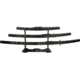 China Made 3 Pc Black Dragon Katana