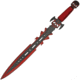 China Made Dead Walker Sword, 20 two-tone finish stainless blade, Red cord wrapped handle, 926947