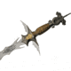 China Made Dragon Claw Sword w Display, CN927005