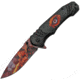 China Made Dragon Eye Linerlock Folding Knife, 3.5 stainless blade, Black synthetic handle, 300504