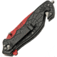 China Made Spider Web Linerlock A/O Red