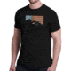 Christensen Arms Flag Silhouette SS Tee - Mens, Black, 2X, 730-CA071-40-00-000-06