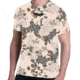 Christensen Arms Ram Logo Camo Performance SS Tee - Mens, Desert, XL, 730-CA097-100-00-303-05