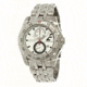 Chronotech Active 7109  Watch - Stainless Steel, Black Markers Band, White Face Ct.7109m/06m