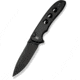 CIVIVI Hyperpulse Folding Knife, 3.5in, 14C28N, Drop Point Blade, Black Aluminum Handle, C23087A-1