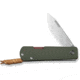 CIVIVI Slippy Sendy Folding Knife, 2.81in, Nitro V Steel, Clip Point Blade, Green/Red G10 Handle, C24075B-1
