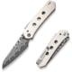 CIVIVI Vision FG Folding Knife, 3.54in, Damascus Steel, Reverse Tanto, G10 Ivory Handle, C22036DS1CP
