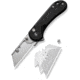 Civivi Utility Knife Elementum 2.26 Black W/3 Eb Clam Pack