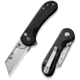 Civivi Utility Knife Elementum 2.26 Black W/3 Eb Clam Pack