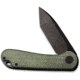Civivi Knife Elementum 2.96 Green Micarta/black D2 Clam Pk