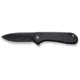 Civivi Knife Elementum Ii 2.96  G-10/blk Stonewash Clam Pack