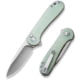 CIVIVI Elementum Folding Knife, 2.96in, D2, Drop Point, G10 Natural Handle, C18062P2CP