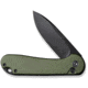 Civivi Knife Mini Praxis 2.98 Od Green G10/black Clam Pack