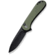 Civivi Knife Mini Praxis 2.98 Od Green G10/black Clam Pack